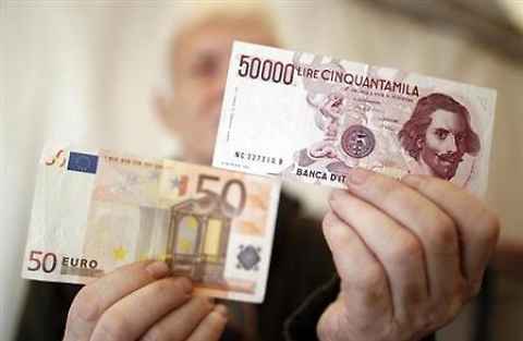 Cambiare euro in lire fonte liberoquotidiano.it
