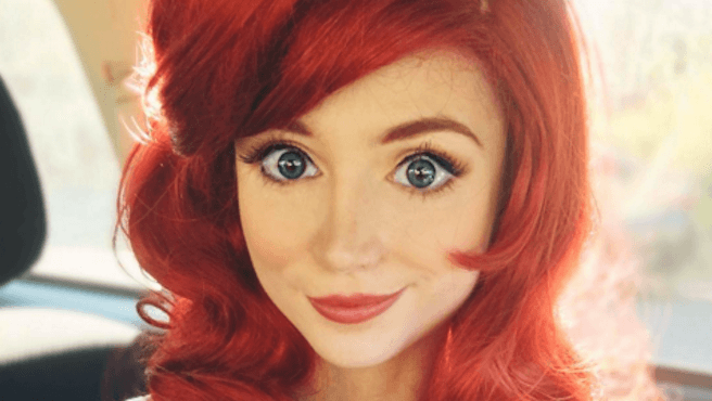 Sarah Ingle versione principessa Disney fonte websource