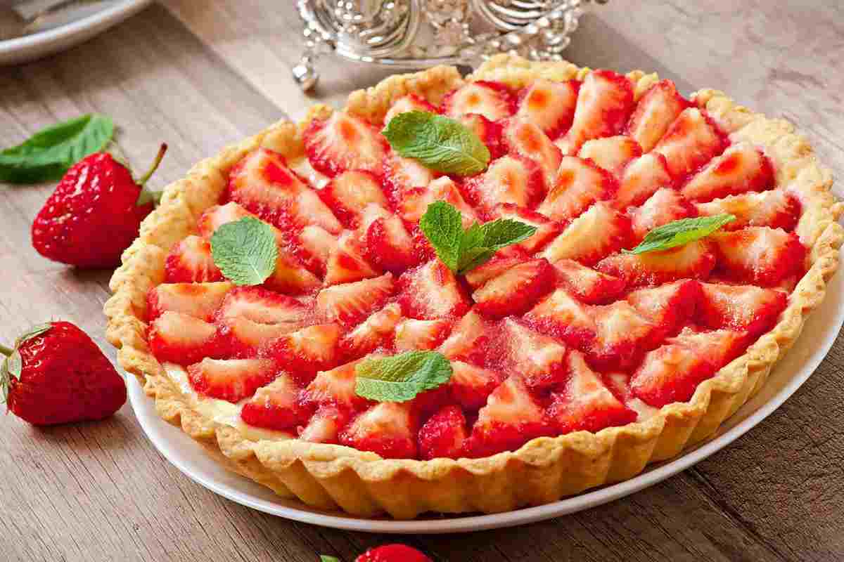 Crostata di fragole(Fonte web)